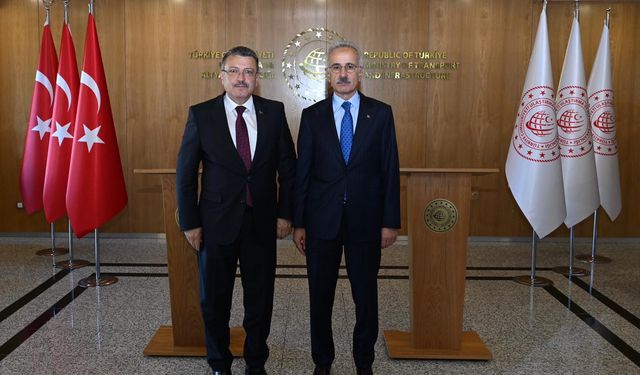 BAŞKAN GENÇ ANKARA'DA PROJELERİ GÖRÜŞTÜ