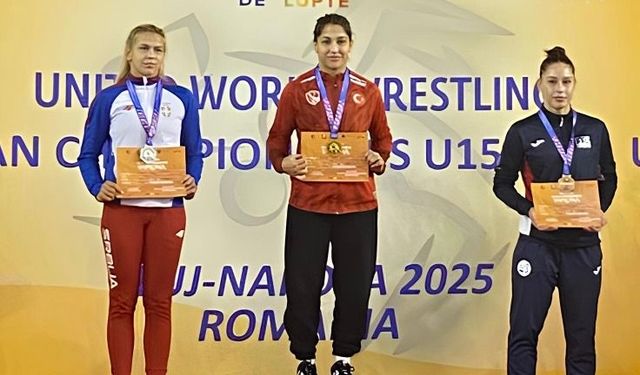 BÜYÜKŞEHİR SPORCUSUNDAN GURURLANDIRAN BAŞARI