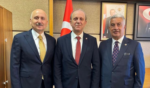 KTÜ Rektörü Çuvalcı’dan Trabzon Milletvekillerine Ziyaret