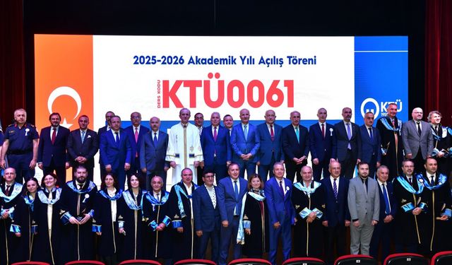 KTÜ'nün 2025–2026 Akademik Yılı Açılışı Törenle Yapıldı