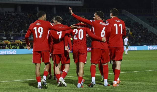 Türkiye -Bulgaristan’ı 6-1 mağlup etti