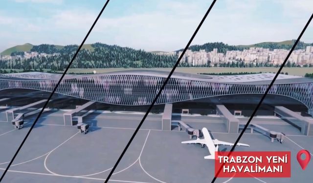 Bakan Uraloğlu paylaştı! İşte Trabzon'da denizin üstüne yapılacak havalimanı...