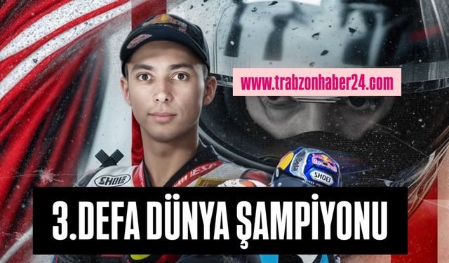 Toprak Razgatlıoğlu 3. kez dünya şampiyonu!