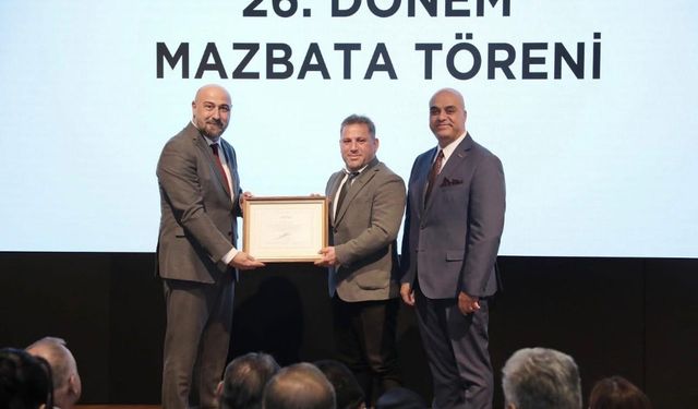 TÜRSAB’TA MAZBATA TÖRENİ YAPILDI