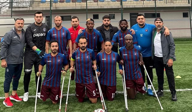 BÜYÜKŞEHİR AMPUTE TAKIMI LİGE GALİBİYETLE BAŞLADI