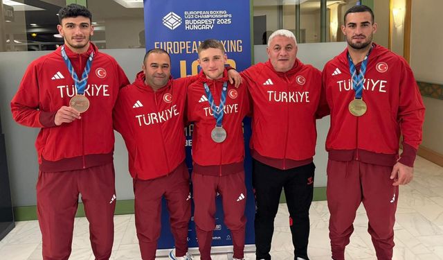 MEHMETHAN ÇINAR’IN BÜYÜK BAŞARISI ORTAHİSAR BELEDİYESİ’NİN MİLLİ BOKSÖRÜ, AVRUPA İKİNCİSİ OLDU