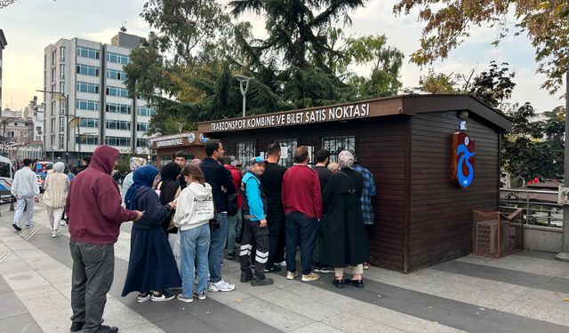 Trabzonspor-Alanyaspor Maç Biletlerine Hucum