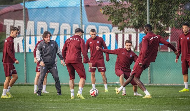 Trabzonspor Corendon Alanyaspor maçı hazırlıklarını tamamladı