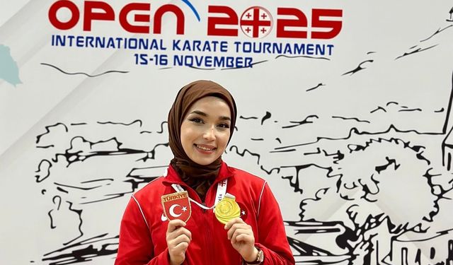 Büyükşehir Belediye Sporcusu Keyda Nur Çolak Gürcistan’da Birinci Oldu