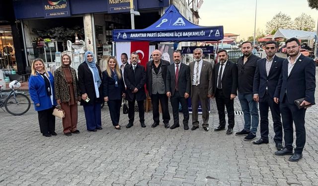 Anahtar Parti Teşkilatı Sürmene’de Sahaya İndi