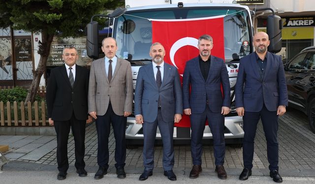 ARSİN’DE ARAÇ FİLOSU GÜÇLENİYOR