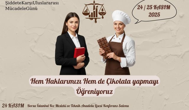 Hem haklarını hem de çikolata yapmayı öğrenecekler