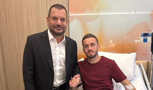 Başkan Doğan’dan Edin Vişça’ya geçmiş olsun ziyareti