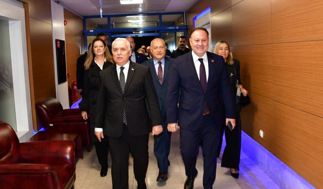 KKTC Meclis Başkanı Öztürkler Trabzon'da