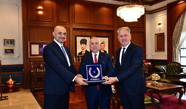 Vali Yıldırım, Türkiye Binicilik Federasyonu Yönetimini Kabul Etti
