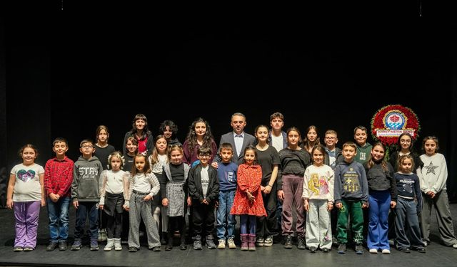 BÜYÜKŞEHİR'DEN ÇOCUKLARIN SANATSAL GELİŞİMİNE KATKI