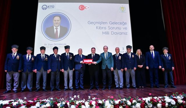 KTÜ’de “Geçmişten Geleceğe Kıbrıs Sorunu ve Millî Davamız” Adlı Konferans Gerçekleşti
