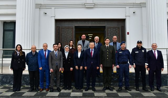 Vali Şahin’den Araklı Kaymakamlığına Ziyaret