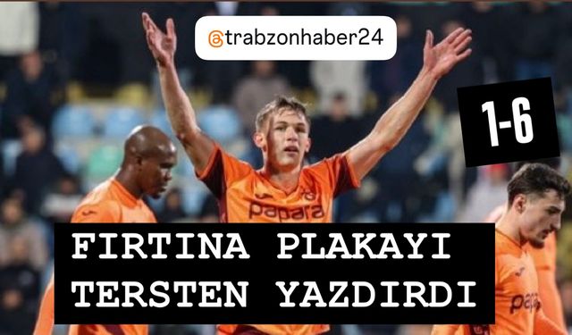 Trabzonspor İstanbul’da Plakayı Tersten Yazdırdı 1-6