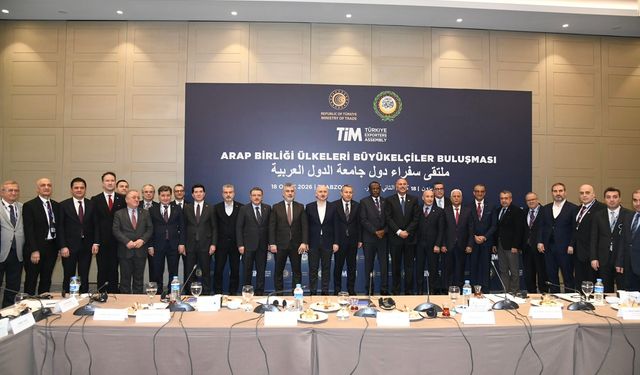 Arap Birliği ülkelerinin büyükelçilerine Trabzon’un turizm, sanayi ve ticaret imkanları anlatıldı