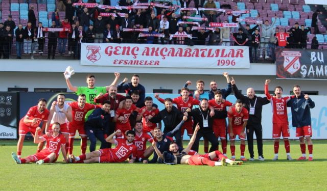 LİDER SEBATSPOR 3 PUANI 2 GOLLE ALDI