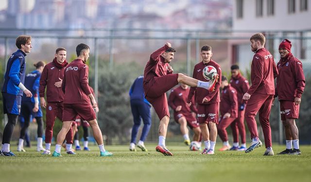 Trabzonspor Galatasaray Hazırlıklarını Tamamladı