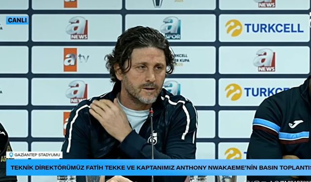 Fatih Tekke Gaziantep’te Konuştu