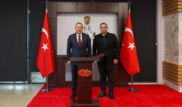 Yeni Trabzon Valisi Tahir Şahin Kilis’te Veda Ziyaretlerine Başladı