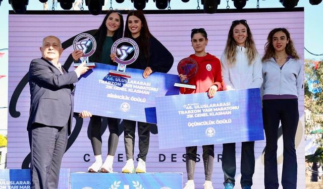 VAKIFBANK 46. ULUSLARARASI TRABZON YARI MARATONU‘NDA DERECEYE GİRENLER BELLİ OLDU