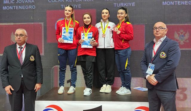 BÜYÜKŞEHİR SPORCUSU BALKAN ŞAMPİYONU OLDU