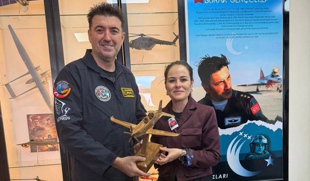 Ahşap Hürkuş, Şehidimizin anısında yerini buldu