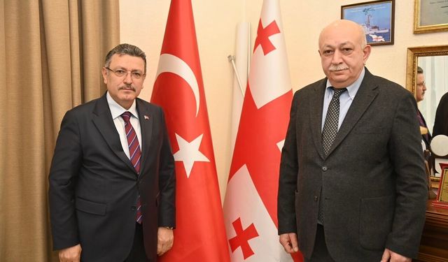 BAŞKAN GENÇ’TEN GÜRCİSTAN BAŞKONSOLOSLUĞU'NA TAZİYE ZİYARETİ
