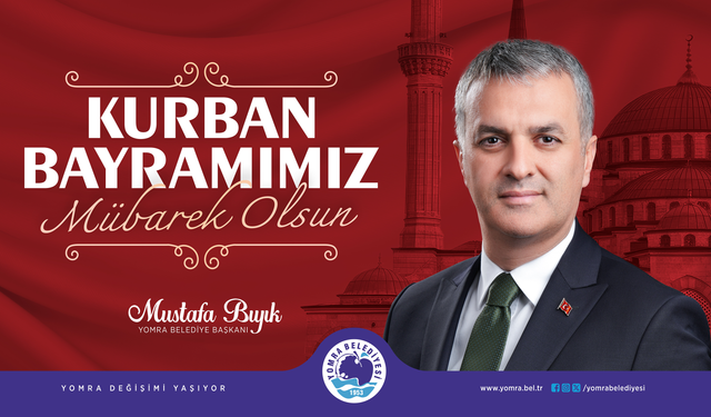 YOMRA BELEDİYESİ BAYRAM TEBRİĞİ