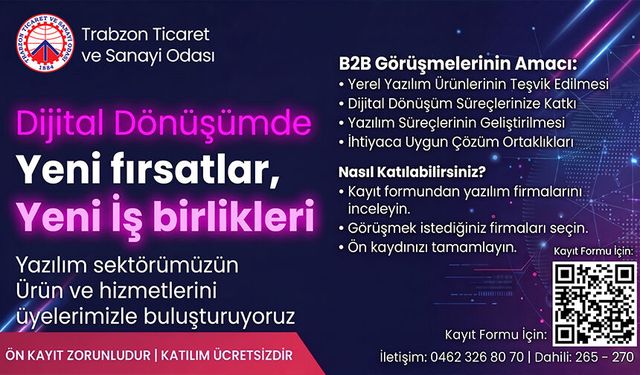 TRABZON TİCARET ODASI - DİJİTAL DÖNÜŞÜM