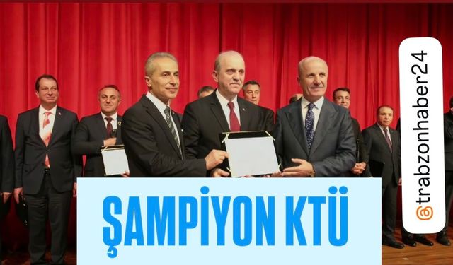 KTÜ, "Spor Dostu Kampüs" Programı'nda, 31 Üniversite Arasında Birinci Oldu