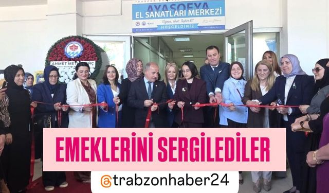 Ayasofya El Sanatları Merkezi’nde Yıl Boyu Hazırlanan El Emeği Ürünler Sergilendi