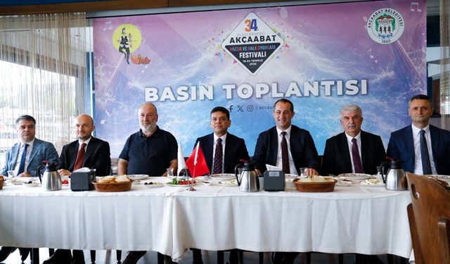 Akçaabat Festivali tanıtıldı! Gözler 34. Uluslararası festivalde