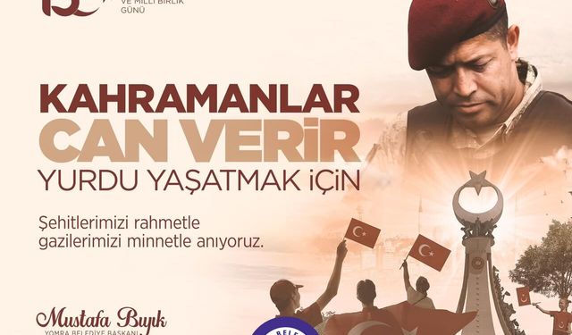 YOMRA BELEDİYESİ - 15 TEMMUZ