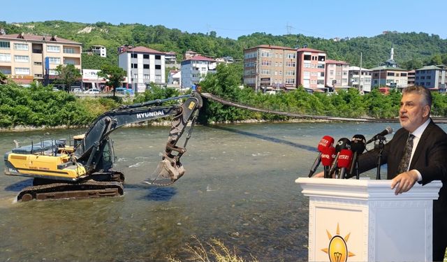 AK PARTİ TRABZON MİLLETVEKİLİ YILMAZ BÜYÜKAYDIN AÇIKLADI: “BİZ İCRAAT YAPIYORUZ”