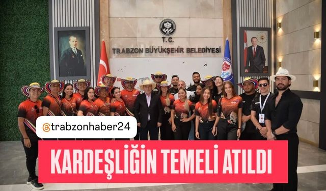 KOLOMBİYA HALK OYUNLARI EKİBİ’NDEN HASAN SELİM’E ZİYARET