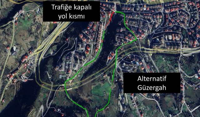 Büyükşehir'den kapalı yol uyarısı  GÜVELİOĞLU CADDESİ'NİN BİR BÖLÜMÜ 15 EYLÜL'E KADAR TRAFİĞE KAPATILACAK