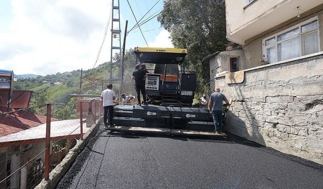 BÜYÜKŞEHİR VE AKÇAABAT EL ELE, HİZMETLER DEVAM EDİYOR