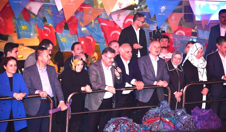 Başkan Genç, Trabzonlulara teşekkür etti