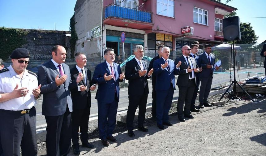 Ortahisar İlçe Emniyet Binasının Temeli Törenle Atıldı