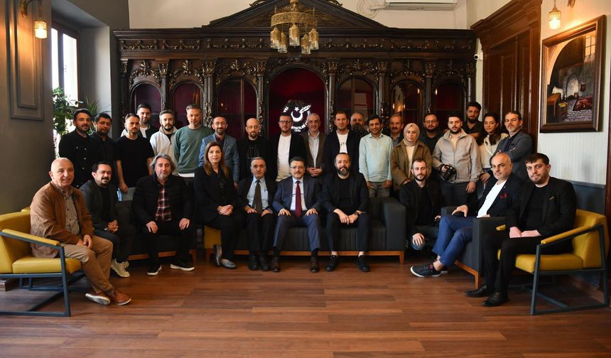 Başkan Genç Trabzon Gazeteciler Cemiyetini Ziyaret Etti