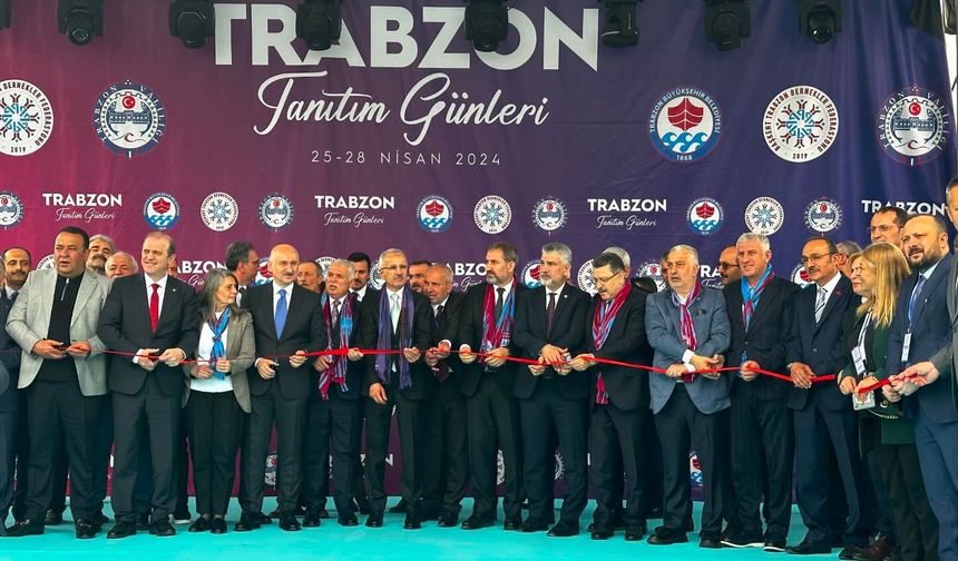Ankara’da 'Trabzon Tanıtım Günleri Etkinliği' başladı!