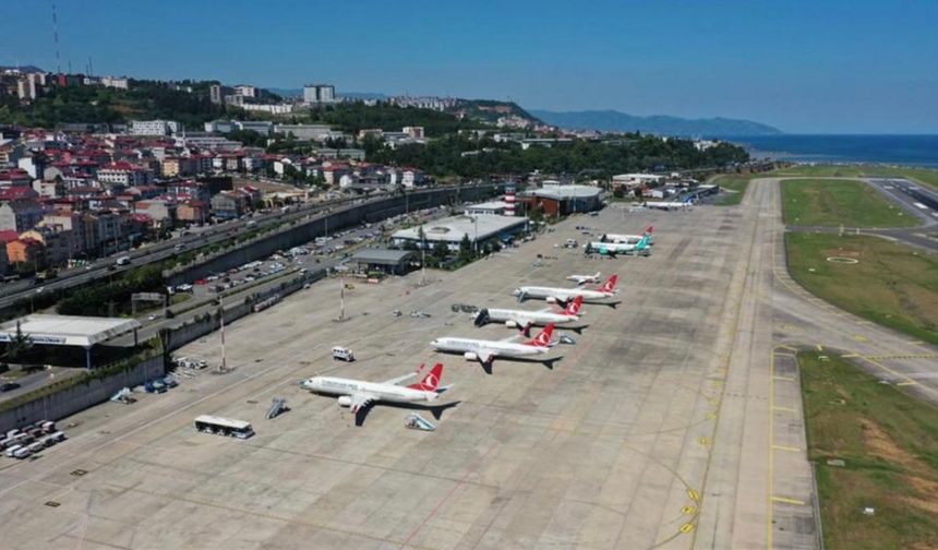 Trabzon Havalimanı Uçuşa Kapatılıyor