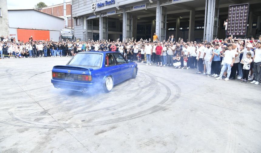 Trabzon’a İlk Drift Pisti Başkan Kaya’dan