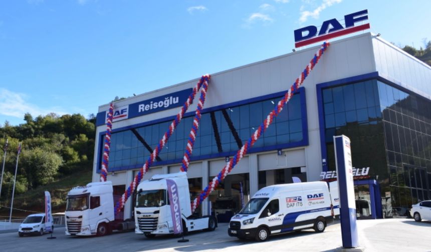 Trabzon’da DAF Trucks Törenle Açıldı!