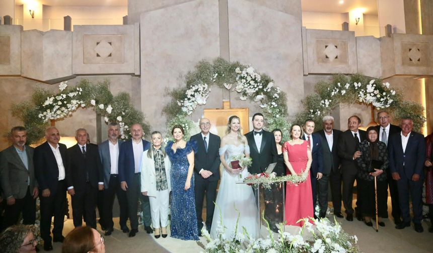 Erkut Çelebi’nin Oğlu’na Üst Düzey Nikah